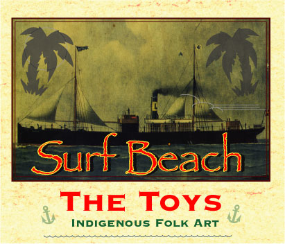 Chris Spollen - Tin Can Art from Surf Beach